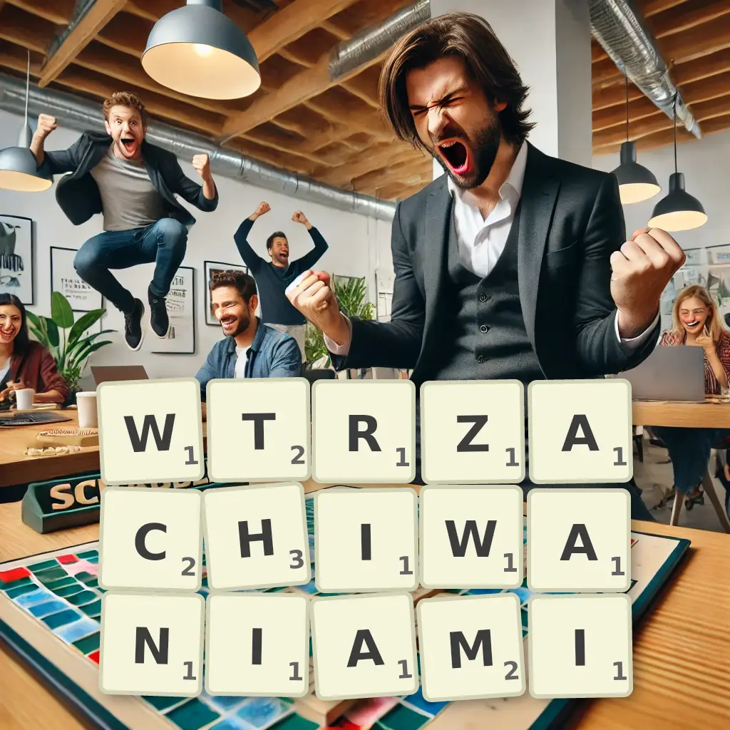 Lista słów z liter WTRZĄCHIWANIAMI Słowa z liter WTRZĄCHIWANIAMI