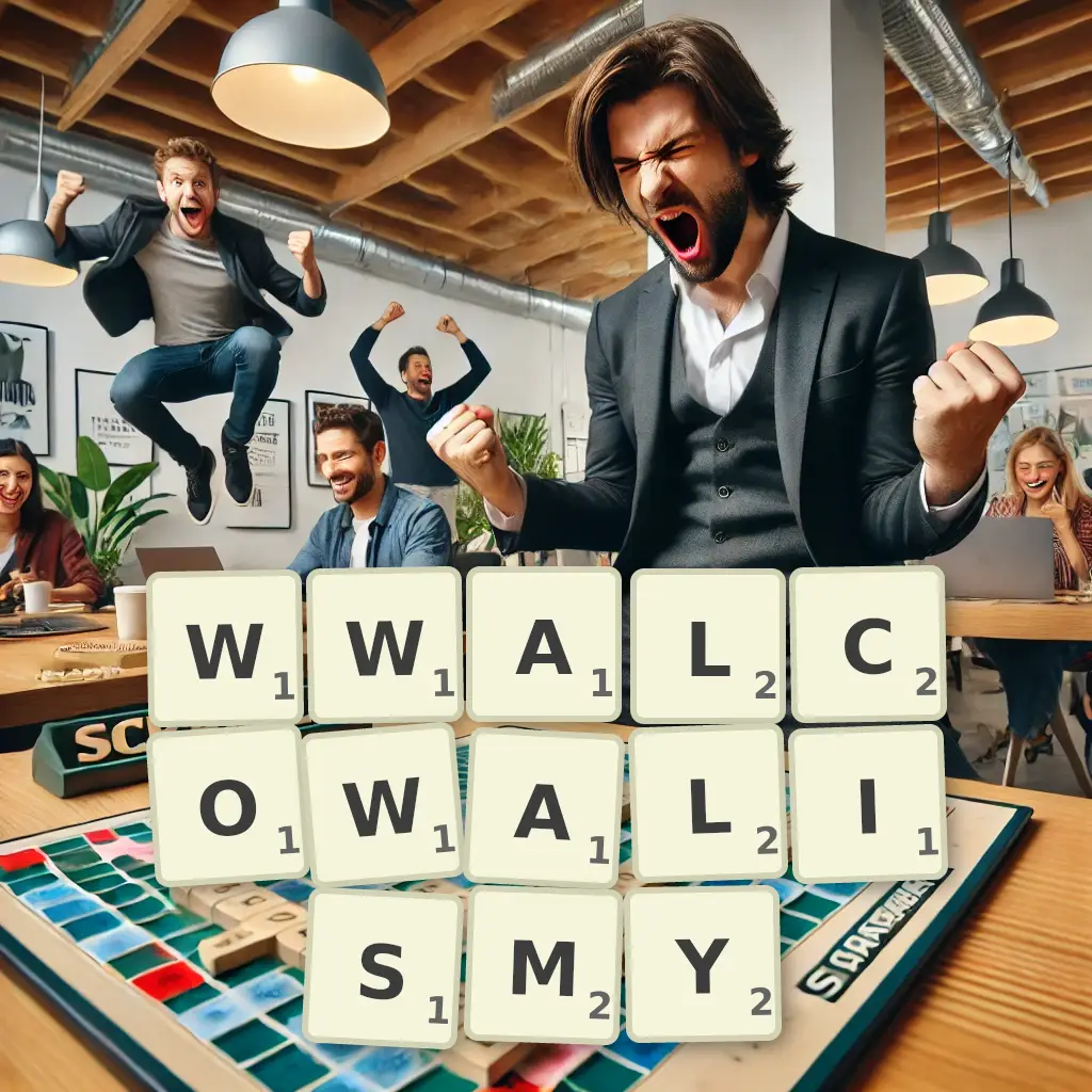 Słowa z liter WWALCOWALIŚMY