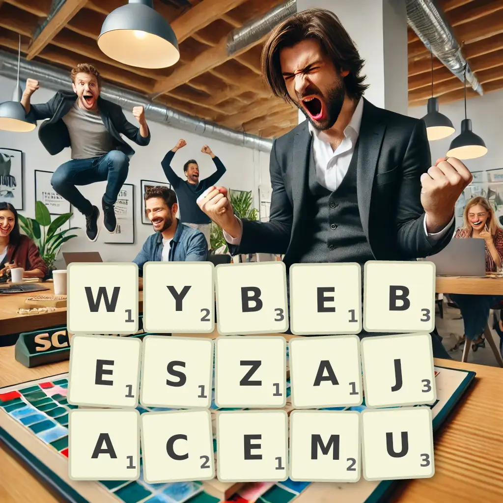 Słowa z liter WYBEBESZAJĄCEMU