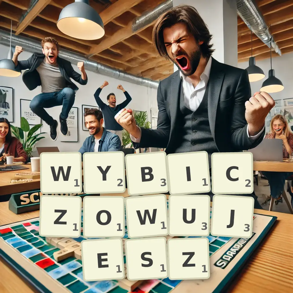 Słowa z liter WYBICZOWUJESZ