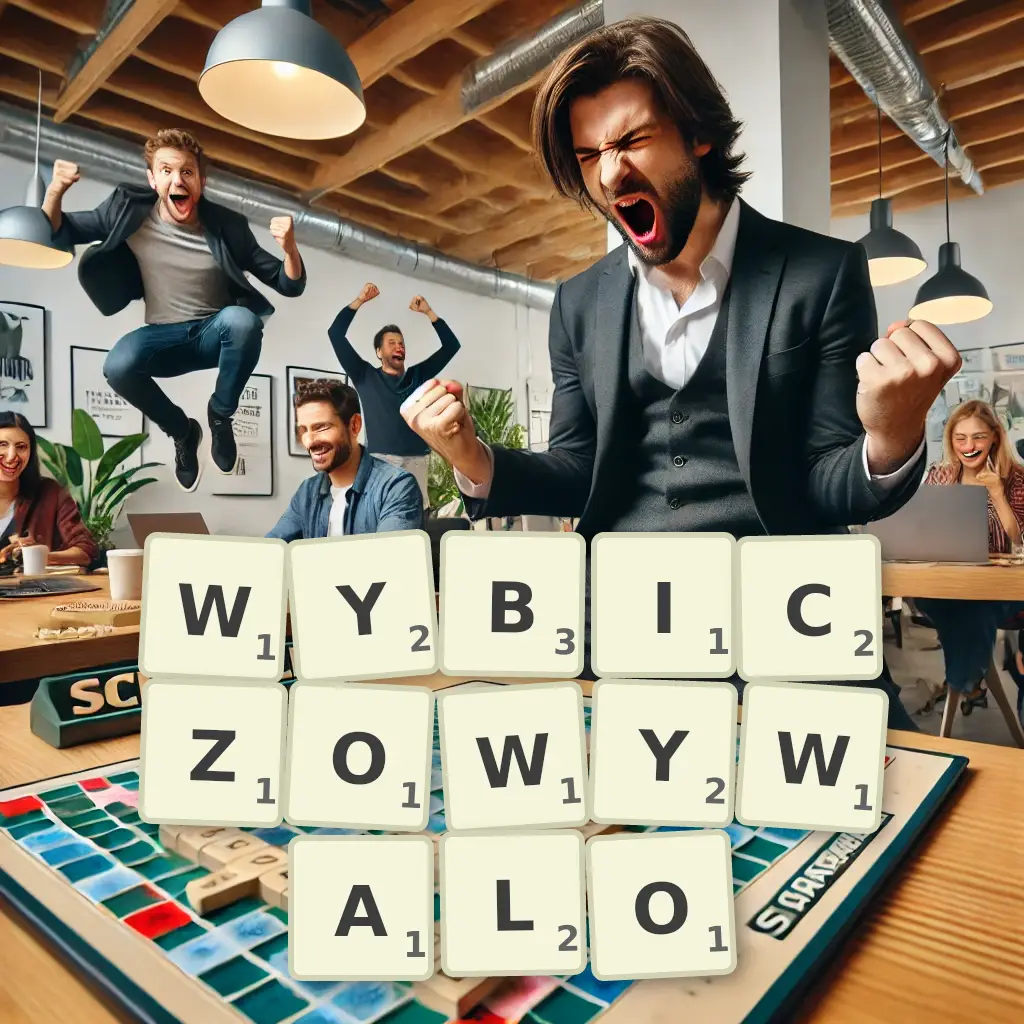 Słowa z liter WYBICZOWYWAŁO