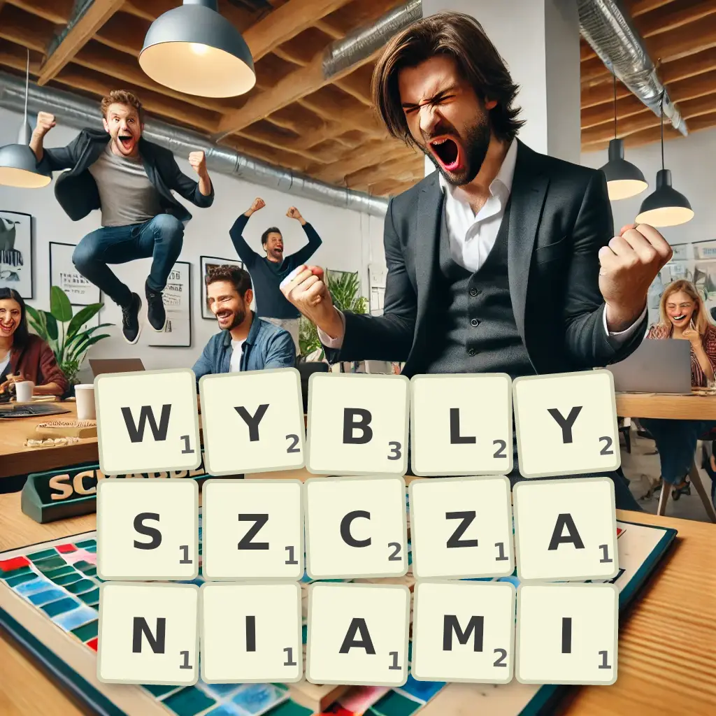 Lista słów z liter WYBŁYSZCZANIAMI Słowa z liter WYBŁYSZCZANIAMI