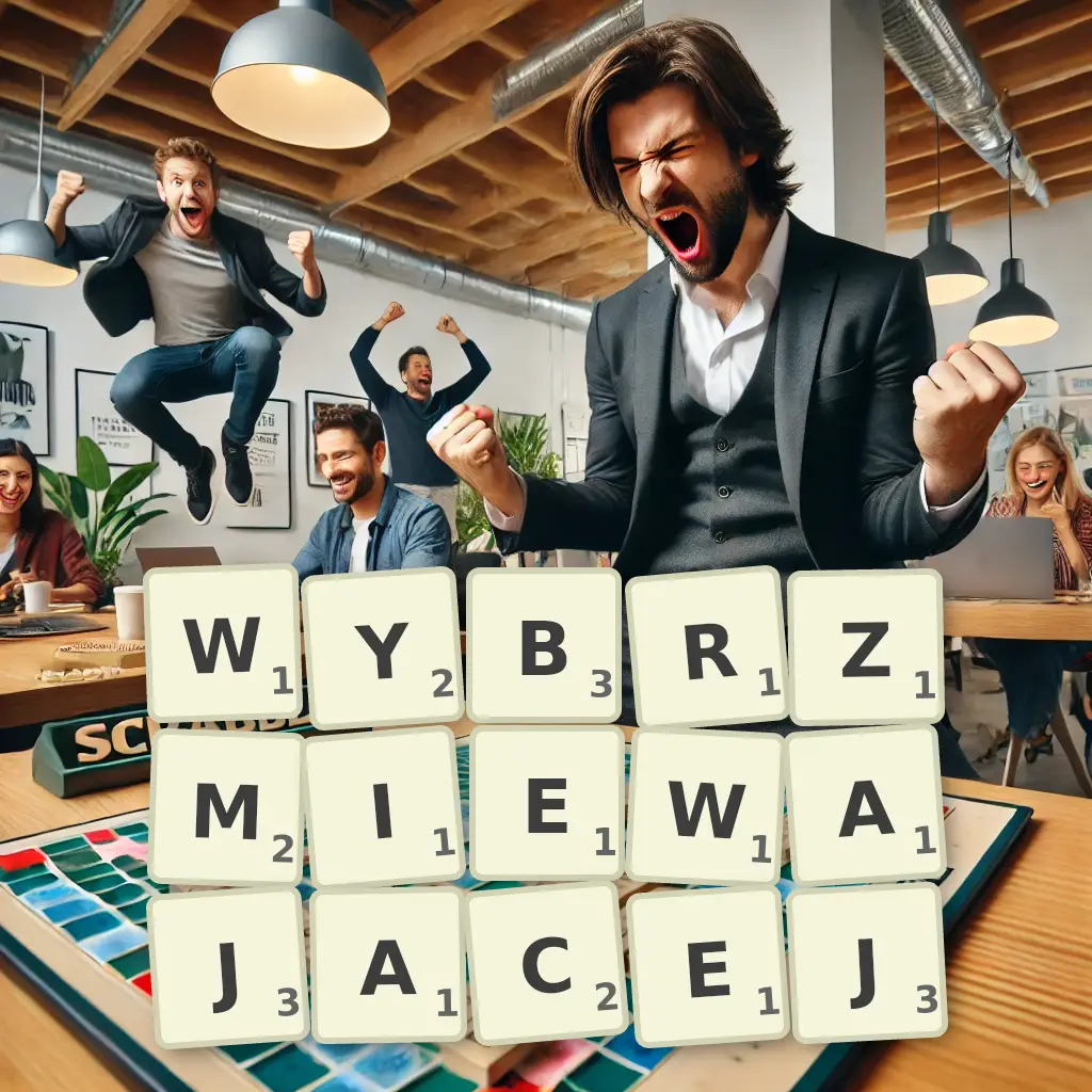Słowa z liter WYBRZMIEWAJĄCEJ