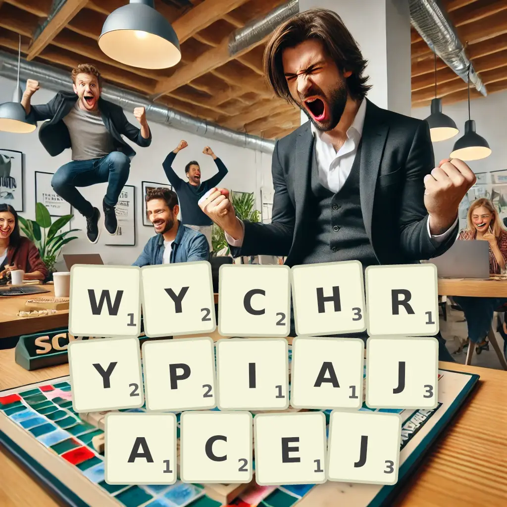 Słowa z liter WYCHRYPIAJĄCEJ