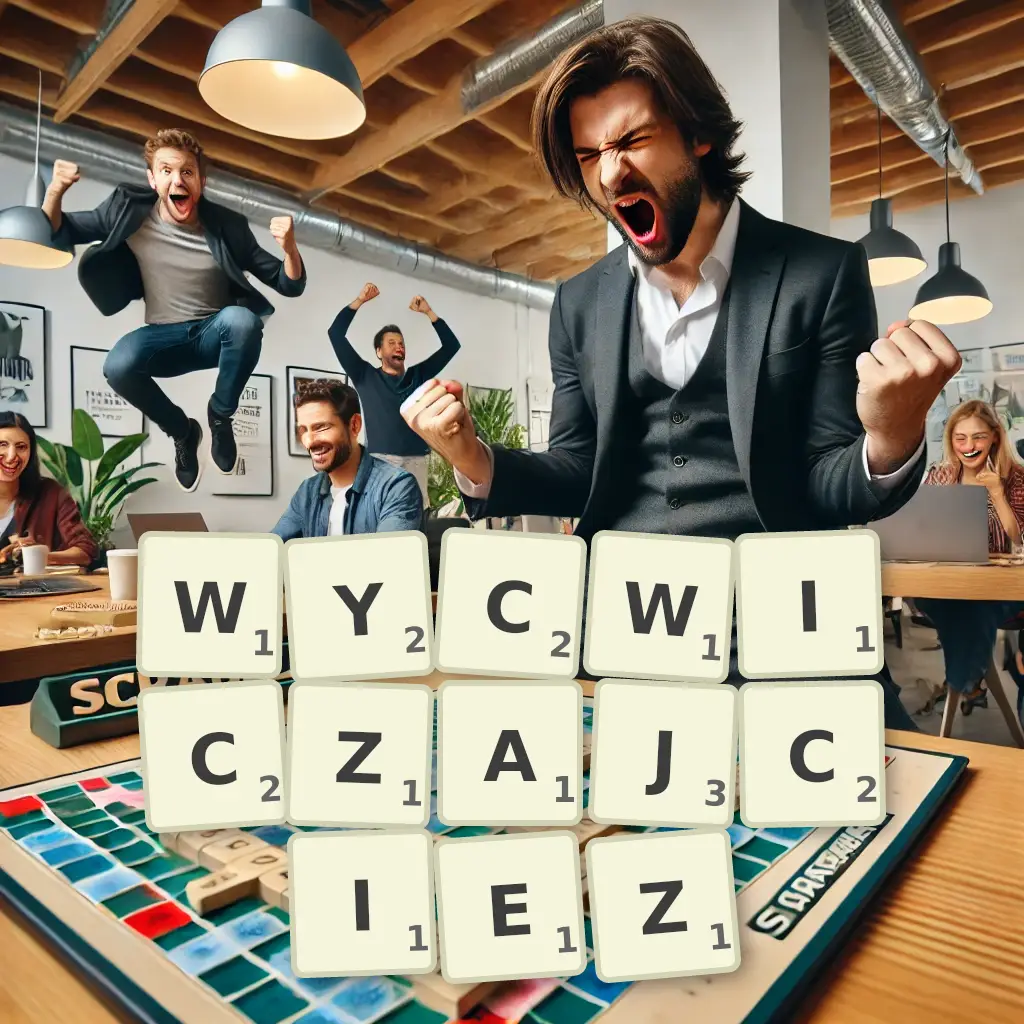 Słowa z liter WYĆWICZAJCIEŻ