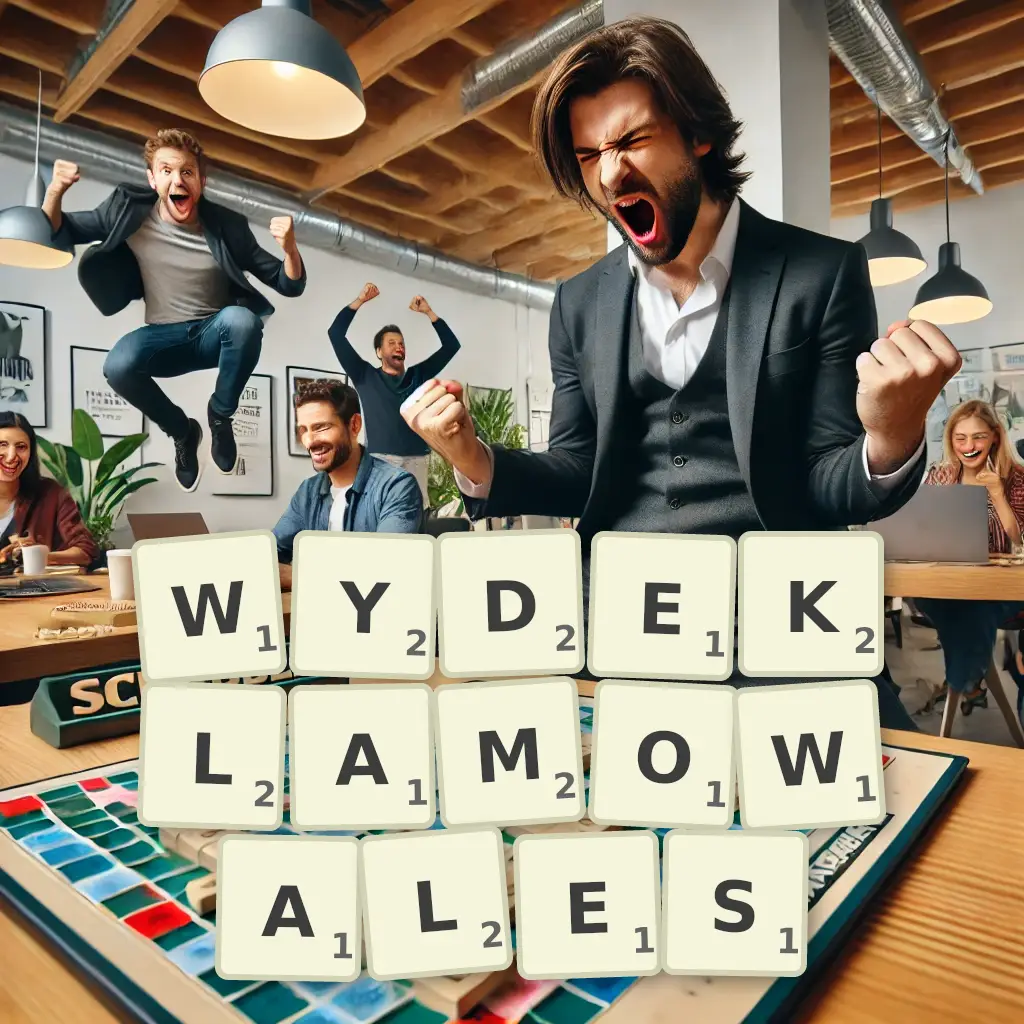 Lista słów z liter WYDEKLAMOWAŁEŚ Słowa z liter WYDEKLAMOWAŁEŚ
