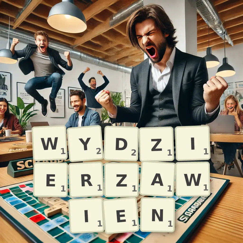 Słowa z liter WYDZIERŻAWIEŃ