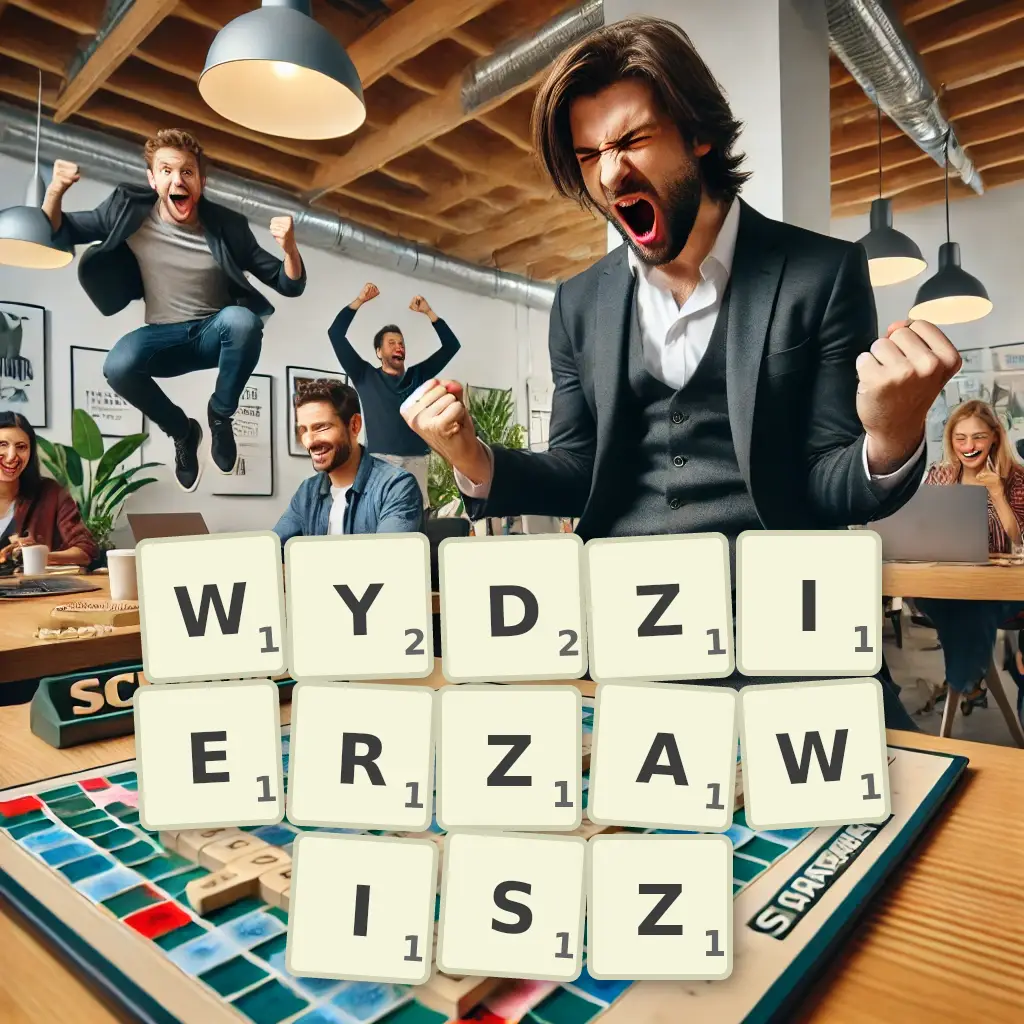 Słowa z liter WYDZIERŻAWISZ