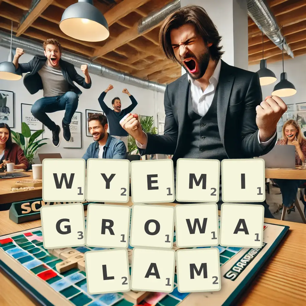Słowa z liter WYEMIGROWAŁAM