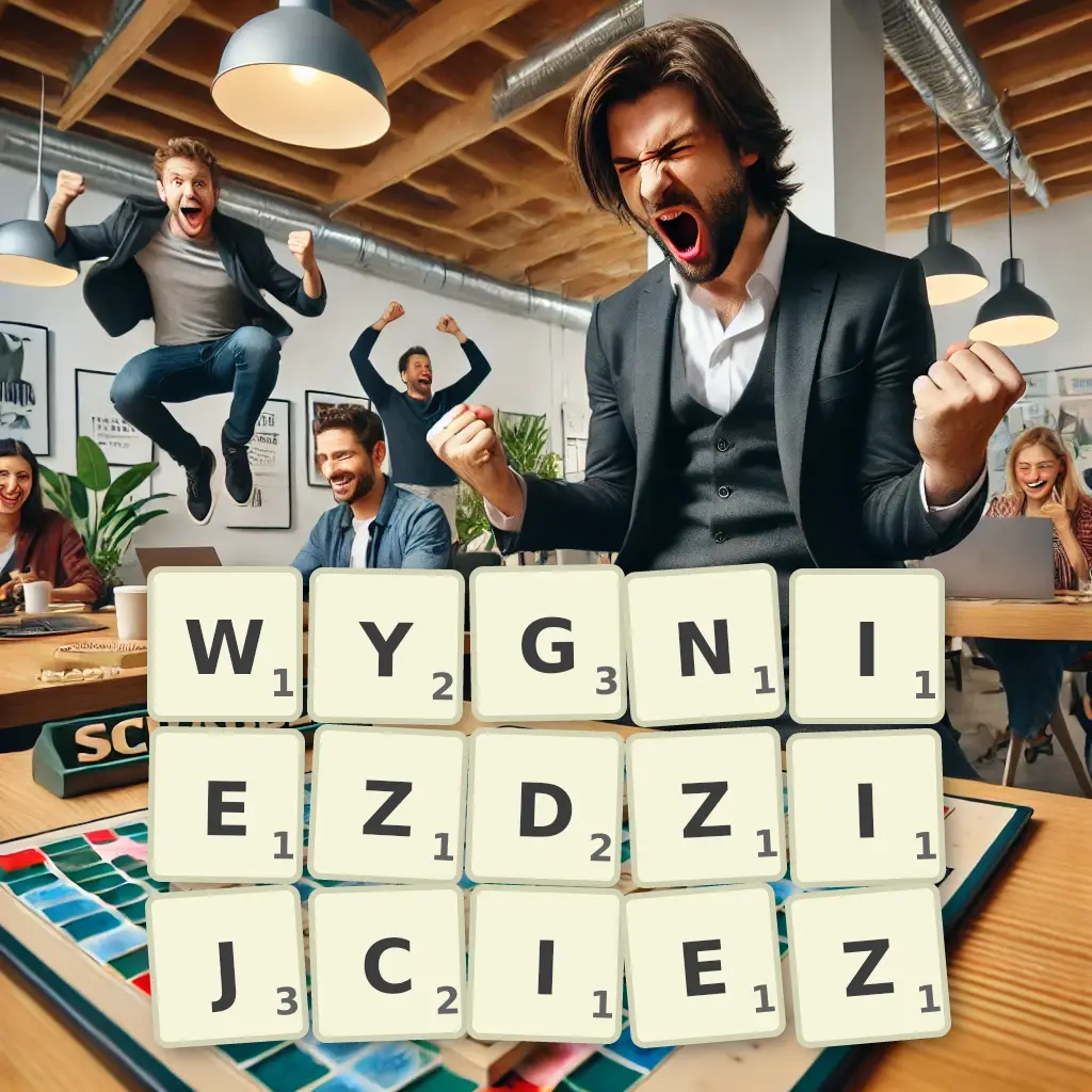 Słowa z liter WYGNIEŹDZIJCIEŻ