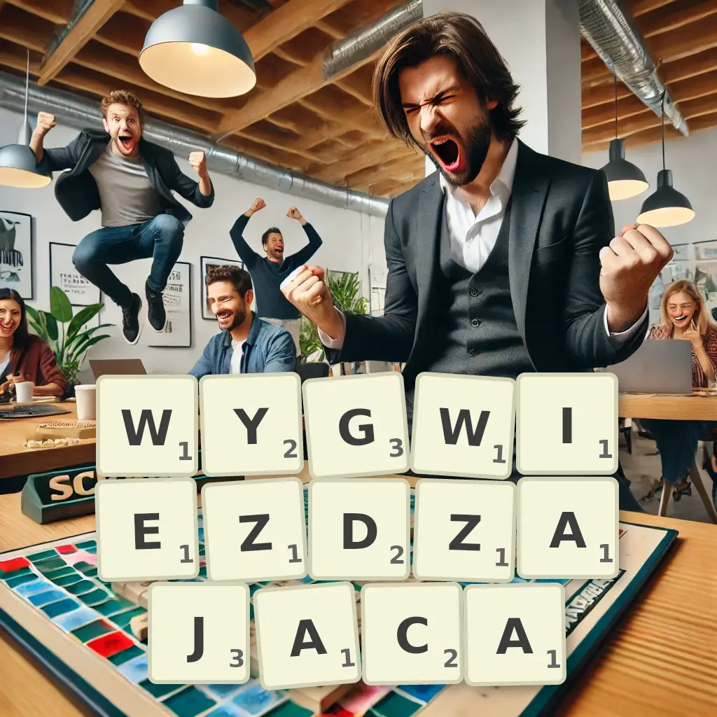 Słowa z liter WYGWIEŻDŻAJĄCĄ