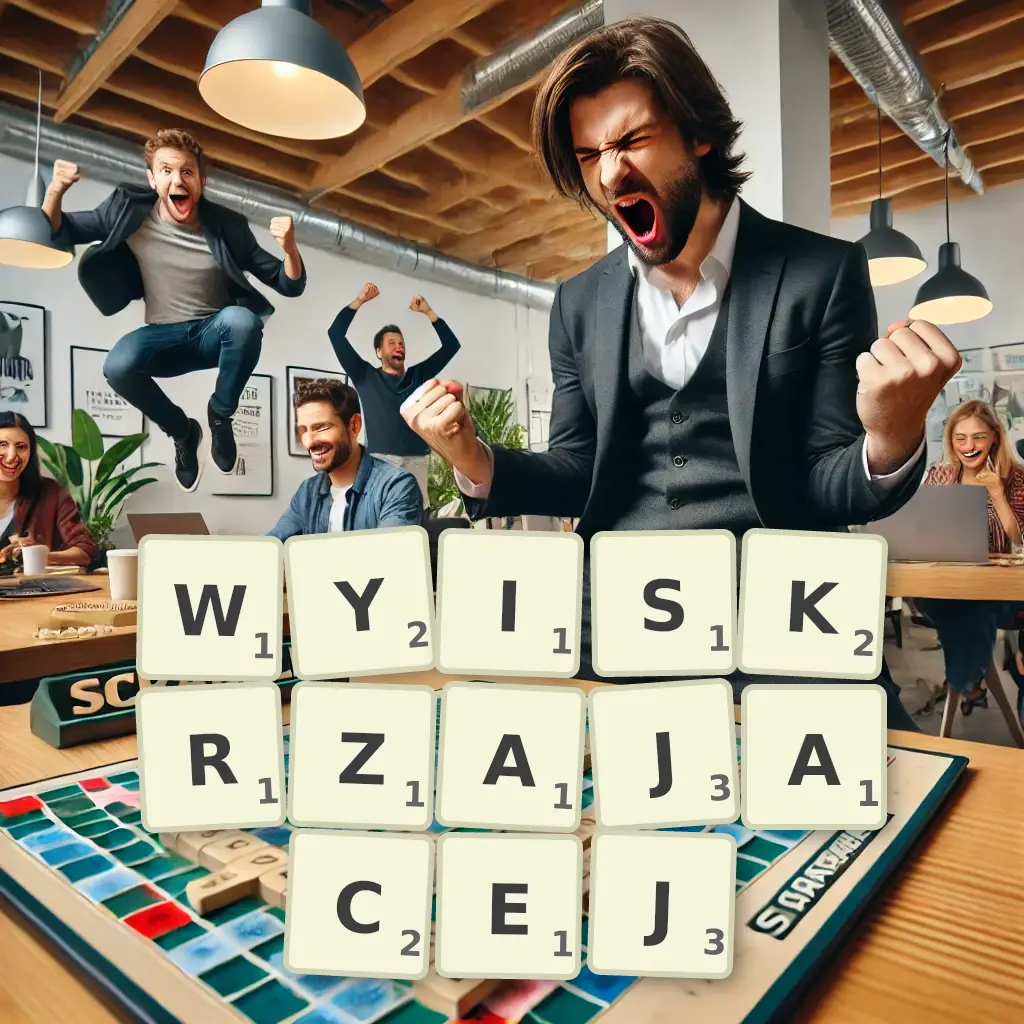 Słowa z liter WYISKRZAJĄCEJ