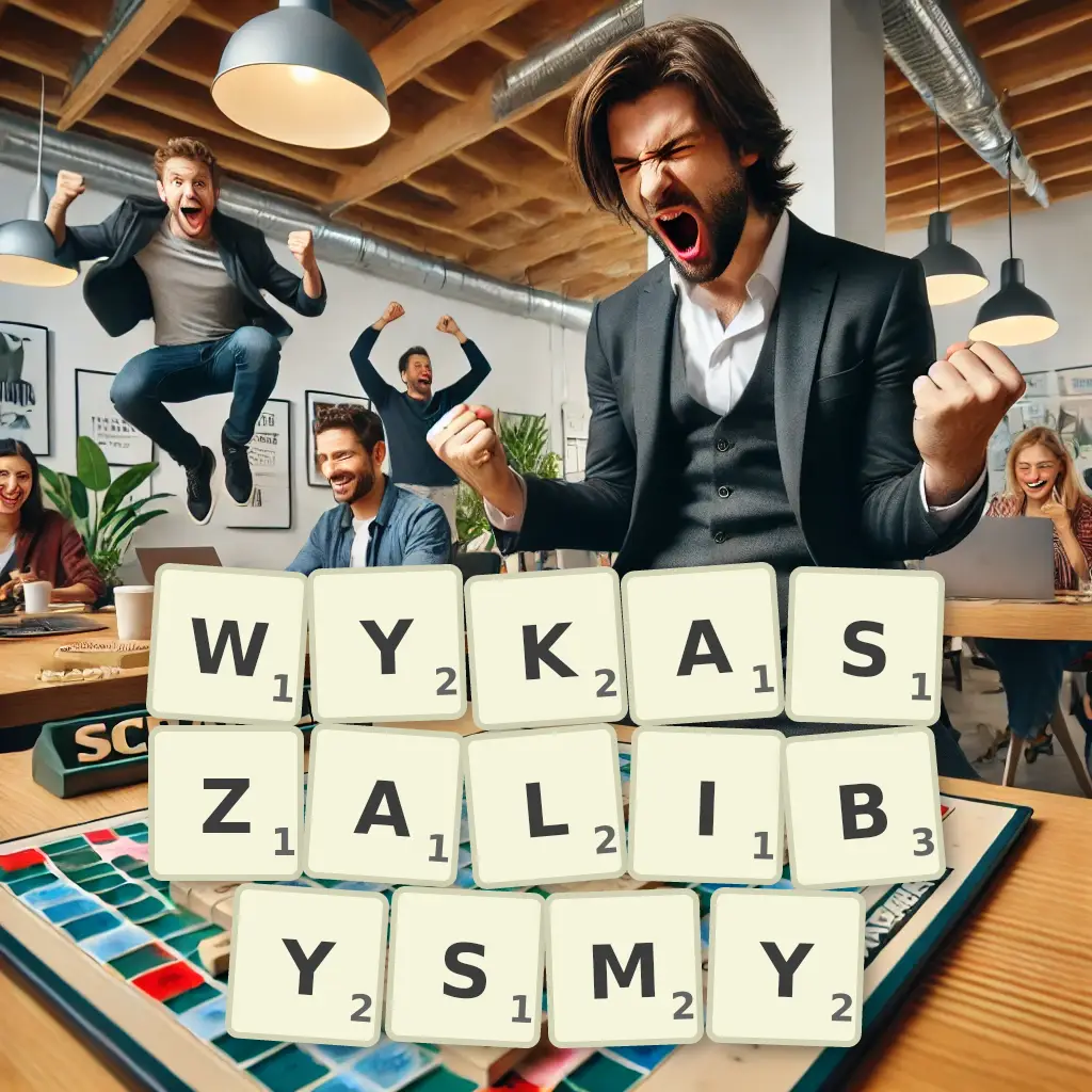 Słowa z liter WYKASZALIBYŚMY