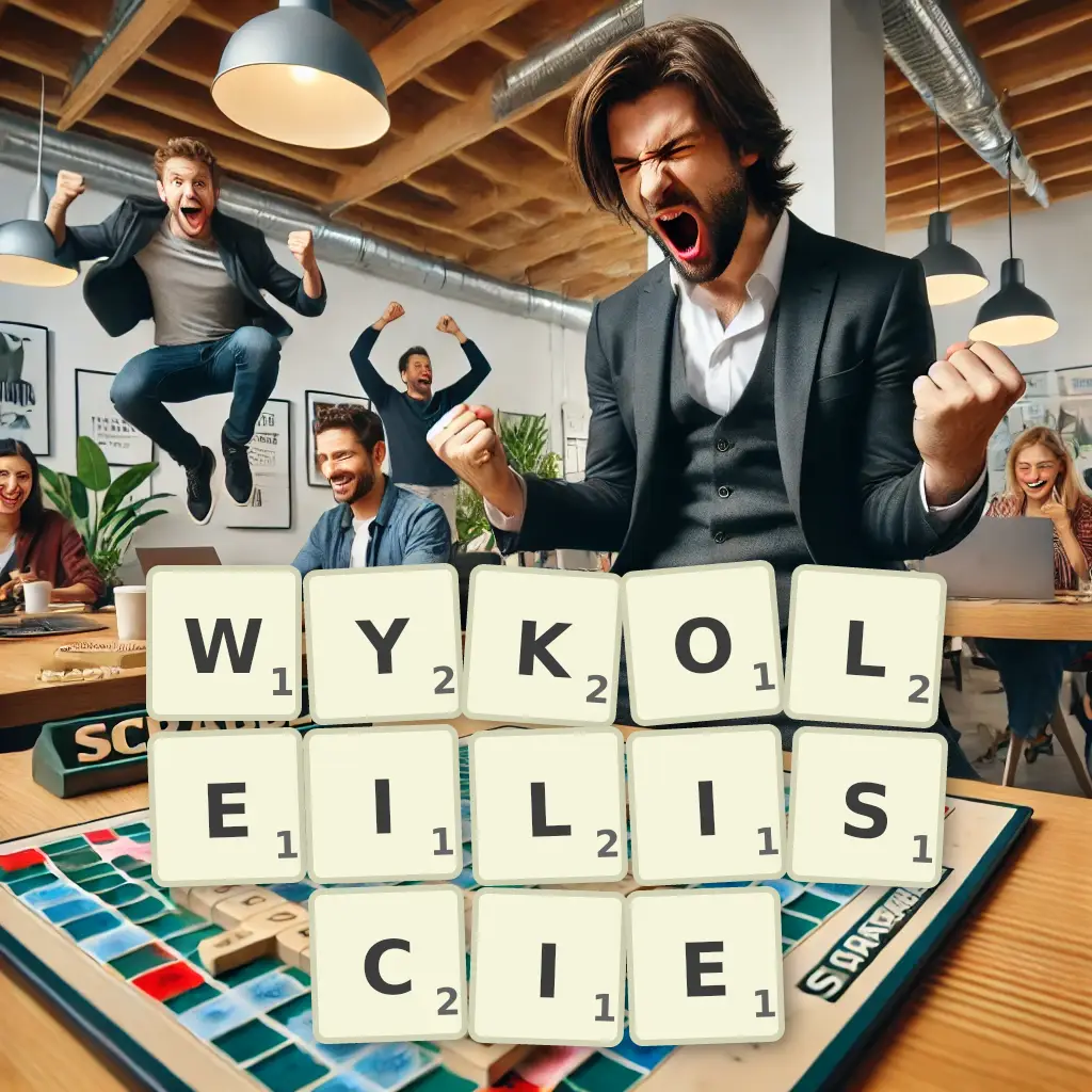 Słowa z liter WYKOLEILIŚCIE