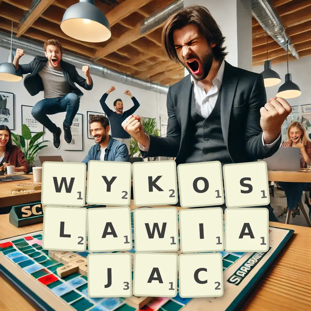 Słowa z liter WYKOŚLAWIAJĄC