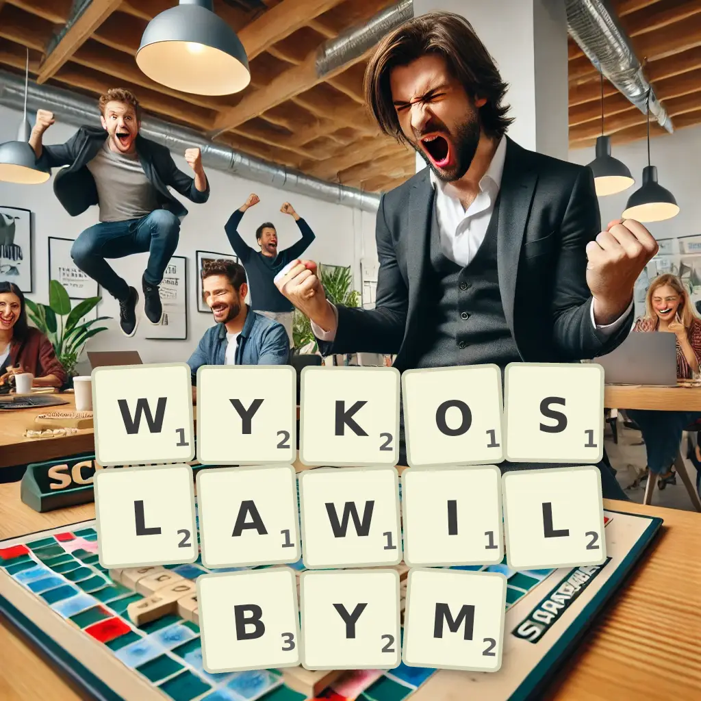 Słowa z liter WYKOŚLAWIŁBYM