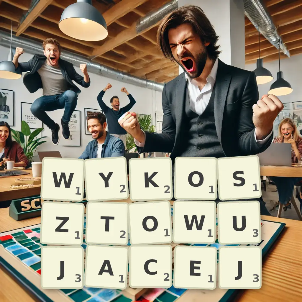 Słowa z liter WYKOSZTOWUJĄCEJ