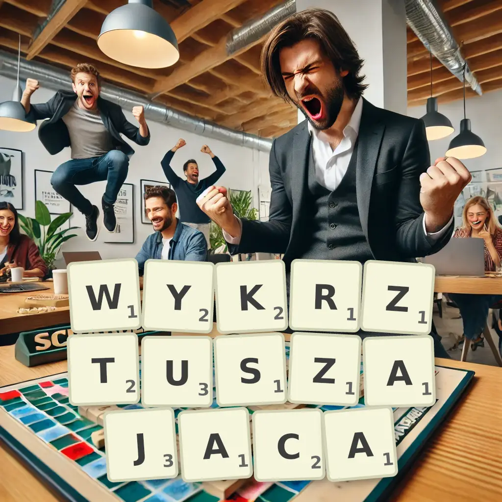 Słowa z liter WYKRZTUSZAJĄCĄ