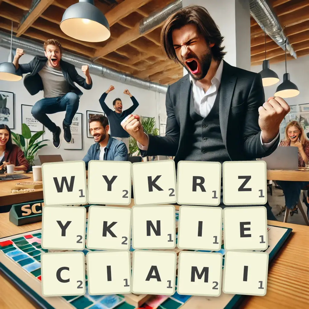 Słowa z liter WYKRZYKNIĘCIAMI