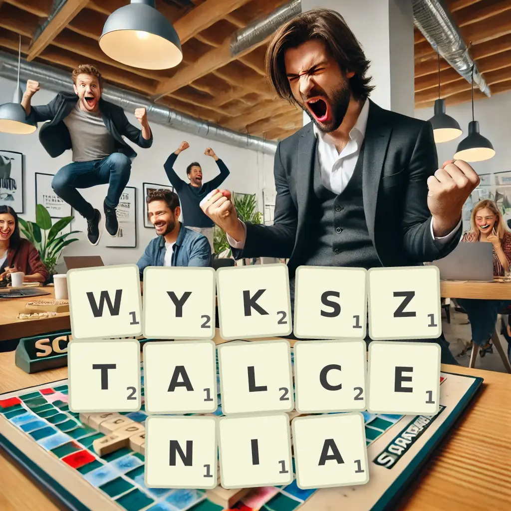 Słowa z liter WYKSZTAŁCENIA
