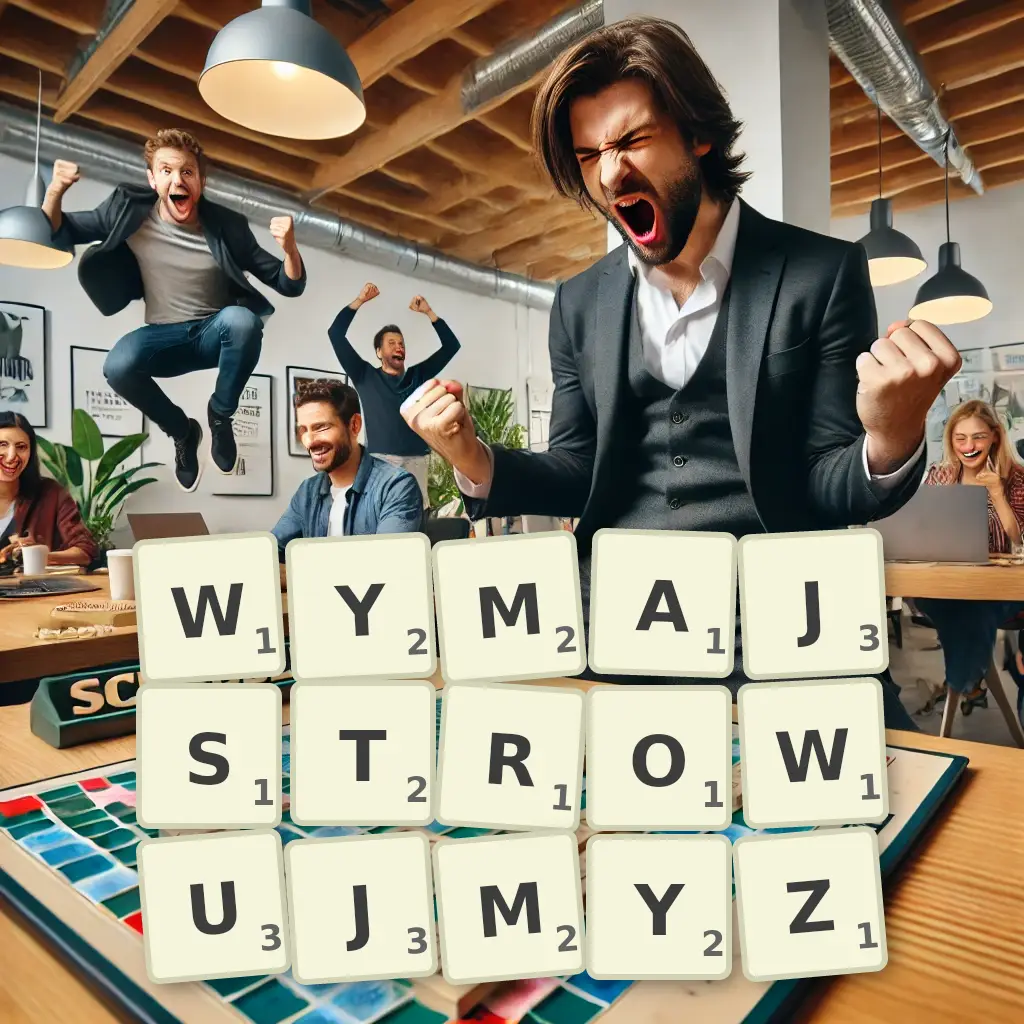 Słowa z liter WYMAJSTROWUJMYŻ