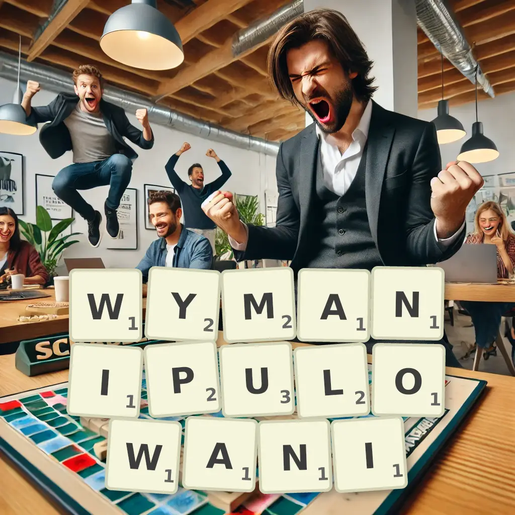 Słowa z liter WYMANIPULOWANI