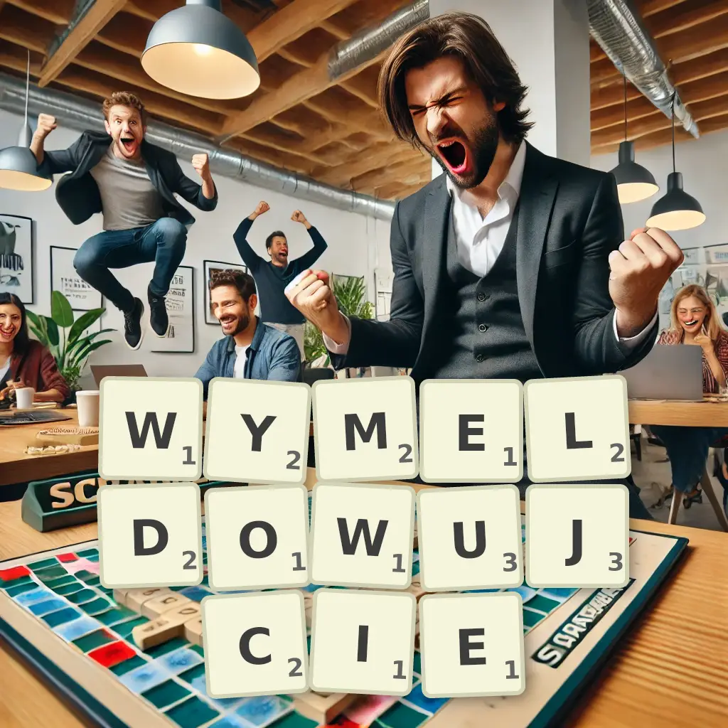 Lista słów z liter WYMELDOWUJCIE Słowa z liter WYMELDOWUJCIE