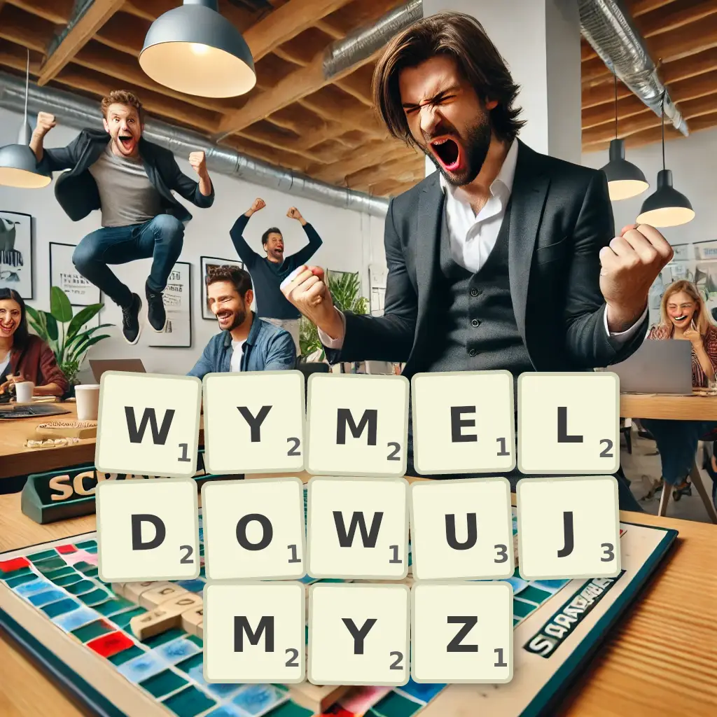Lista słów z liter WYMELDOWUJMYŻ Słowa z liter WYMELDOWUJMYŻ