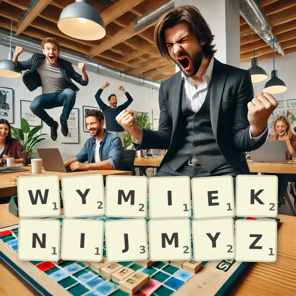 Lista słów z liter WYMIĘKNIJMYŻ Słowa z liter WYMIĘKNIJMYŻ