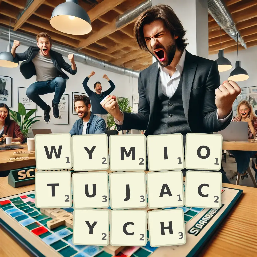 Słowa z liter WYMIOTUJĄCYCH