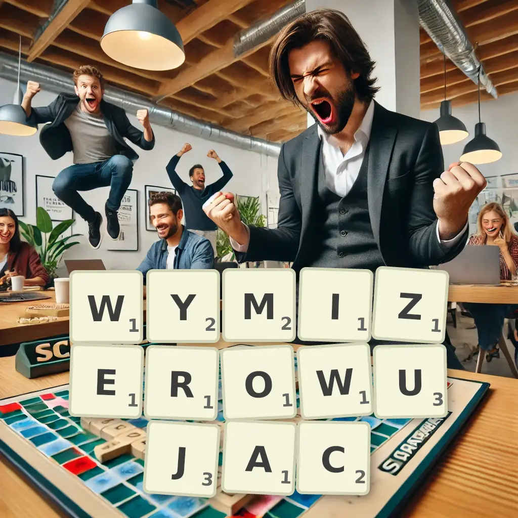 Słowa z liter WYMIZEROWUJĄC