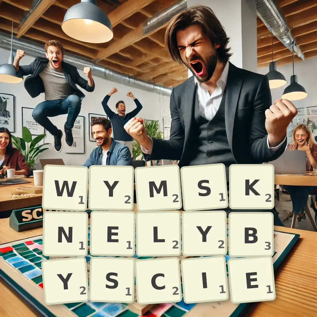Słowa z liter WYMSKNĘŁYBYŚCIE