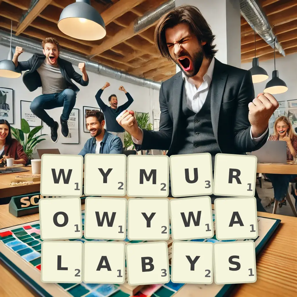 Słowa z liter WYMUROWYWAŁABYŚ