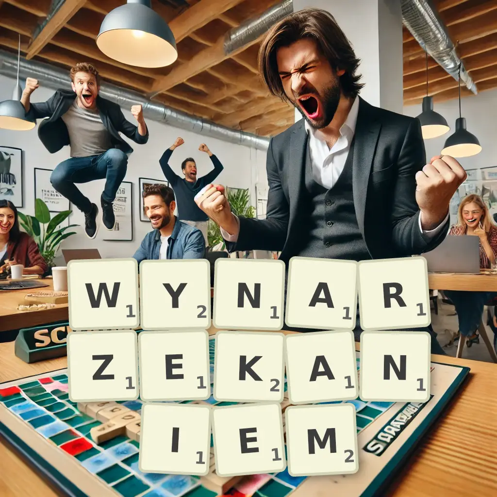 Słowa z liter WYNARZEKANIEM