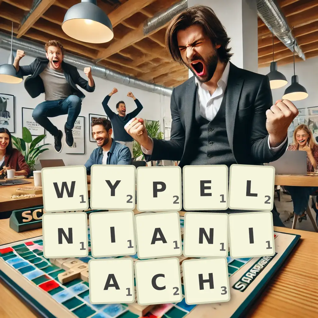 Słowa z liter WYPEŁNIANIACH