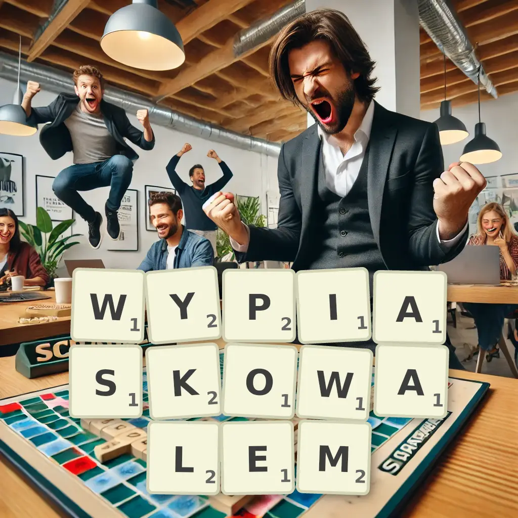 Słowa z liter WYPIASKOWAŁEM