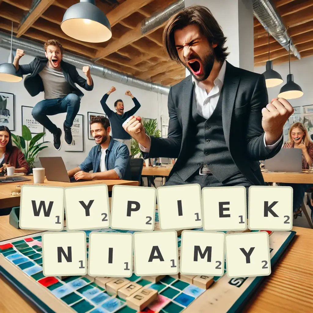 Słowa z liter WYPIĘKNIAMY