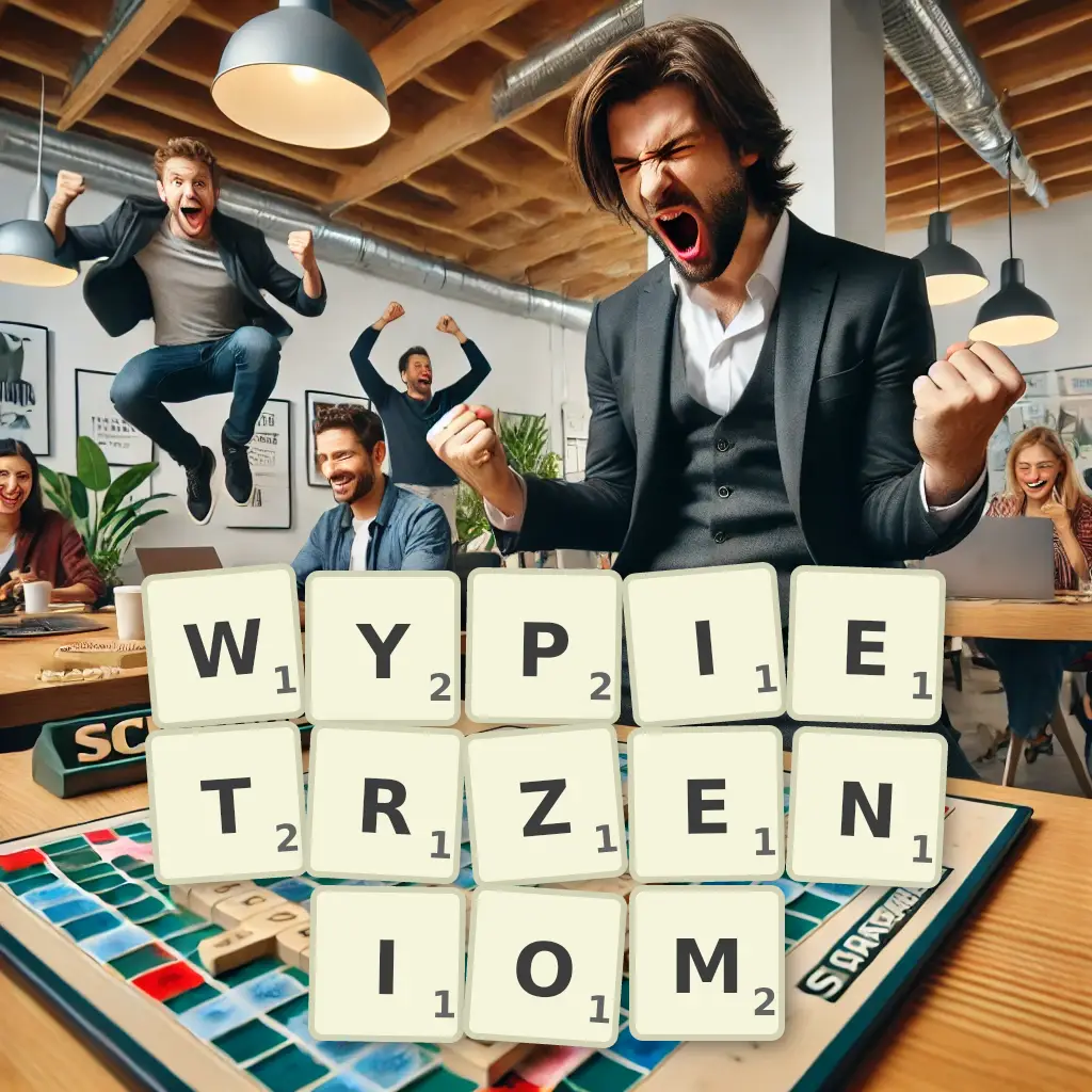 Słowa z liter WYPIĘTRZENIOM