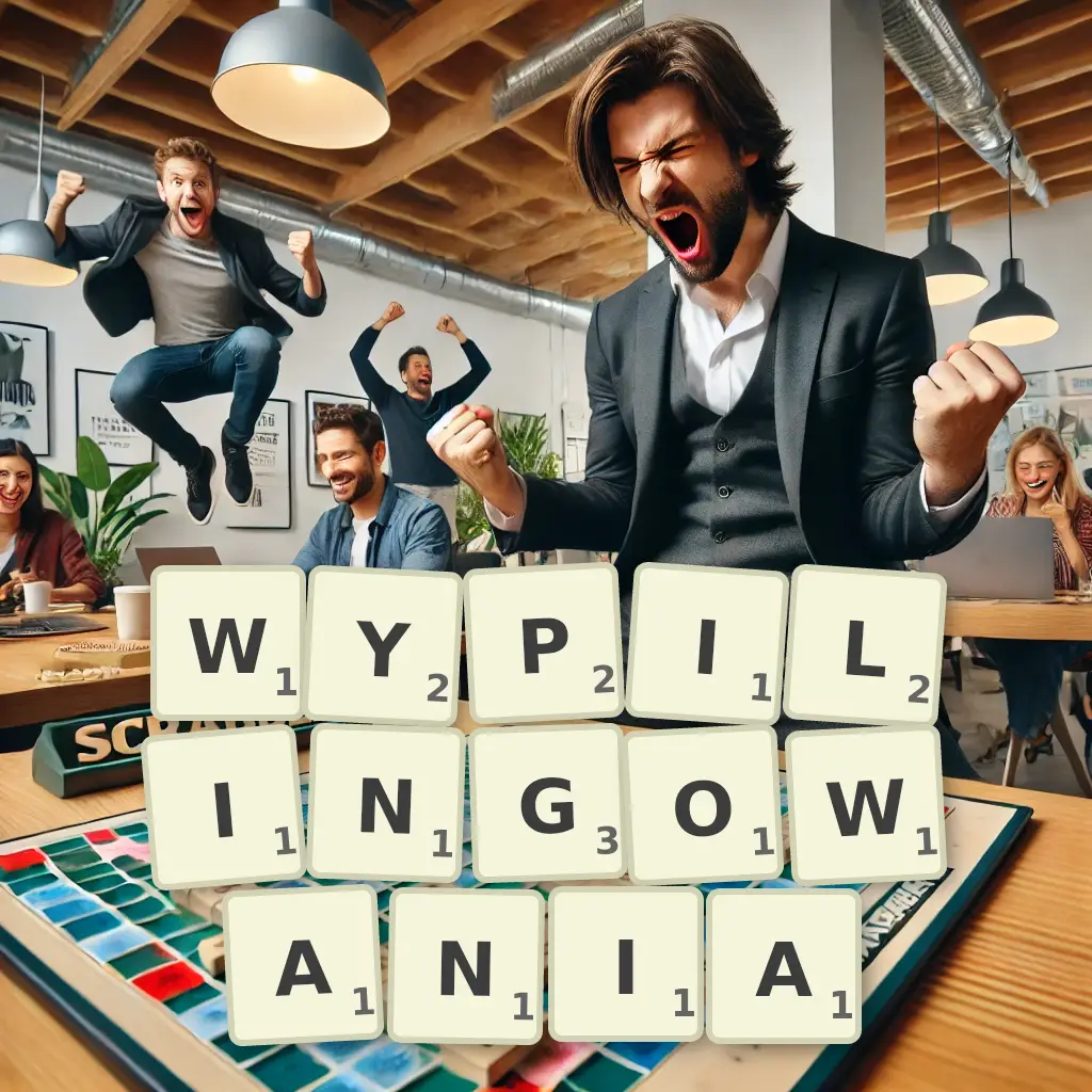 Słowa z liter WYPILINGOWANIA