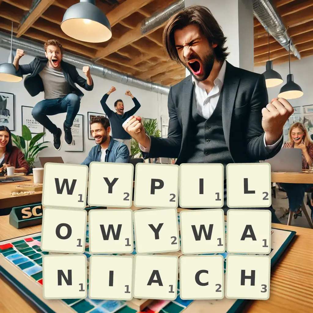 Słowa z liter WYPIŁOWYWANIACH