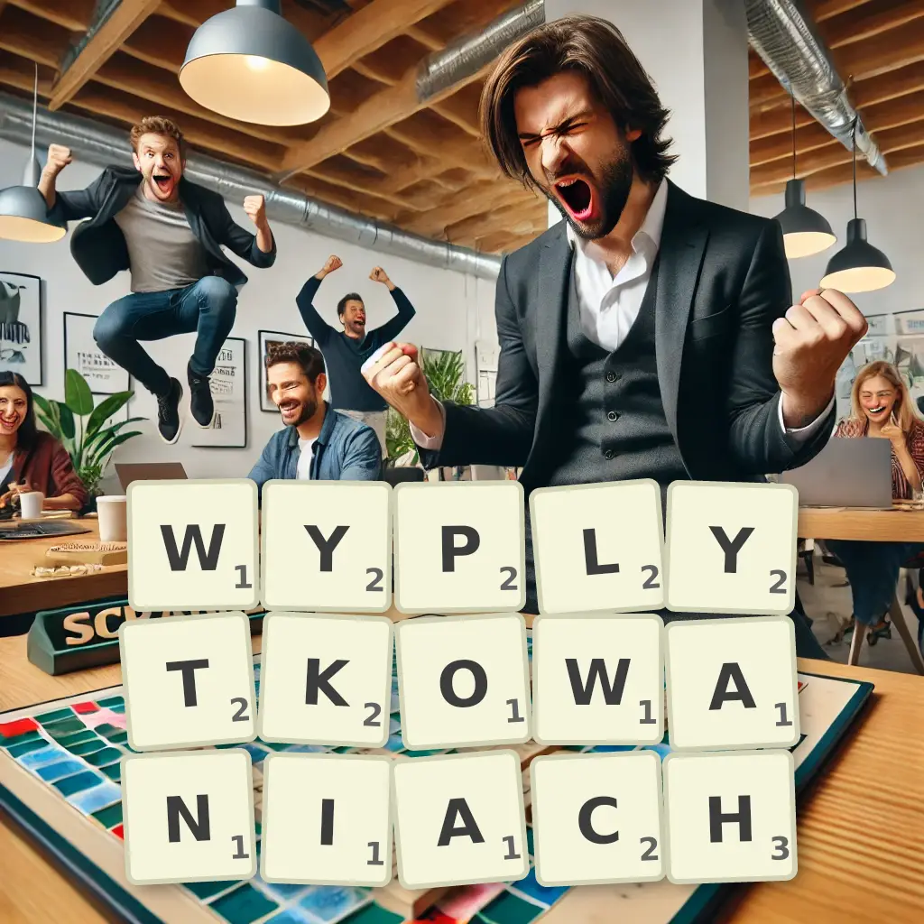 Słowa z liter WYPŁYTKOWANIACH