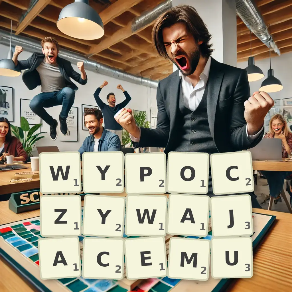Słowa z liter WYPOCZYWAJĄCEMU