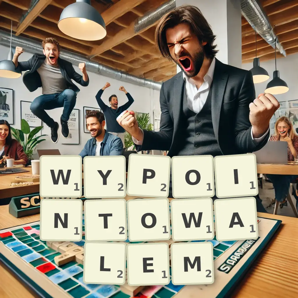 Słowa z liter WYPOINTOWAŁEM