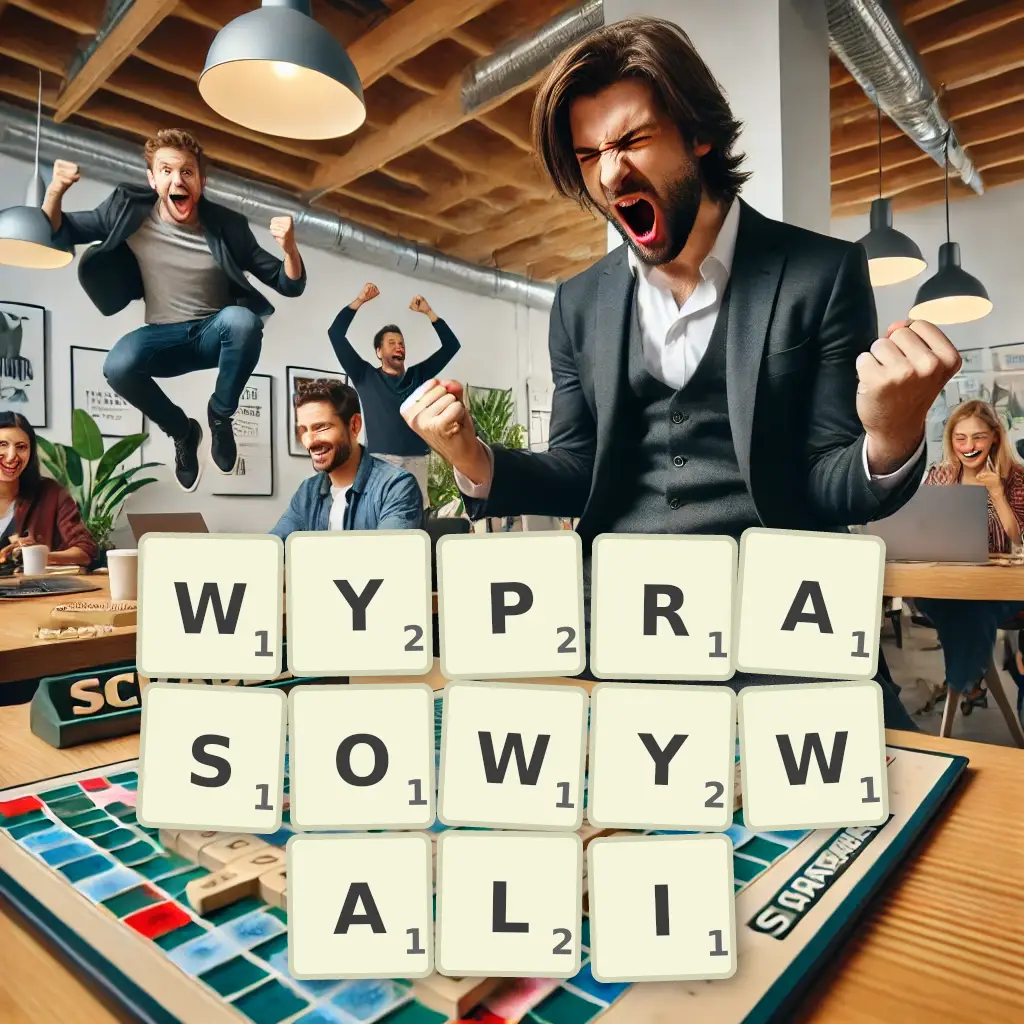Słowa z liter WYPRASOWYWALI