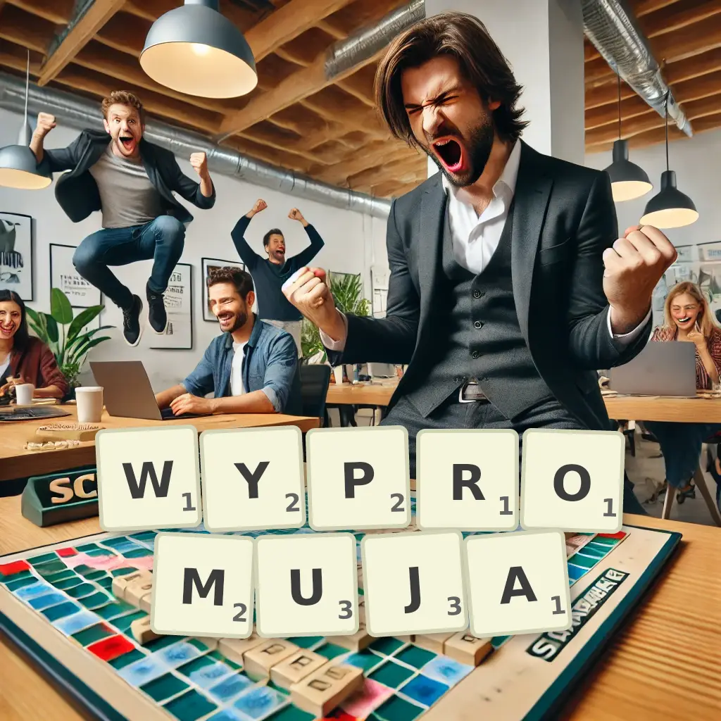 Słowa z liter WYPROMUJĄ