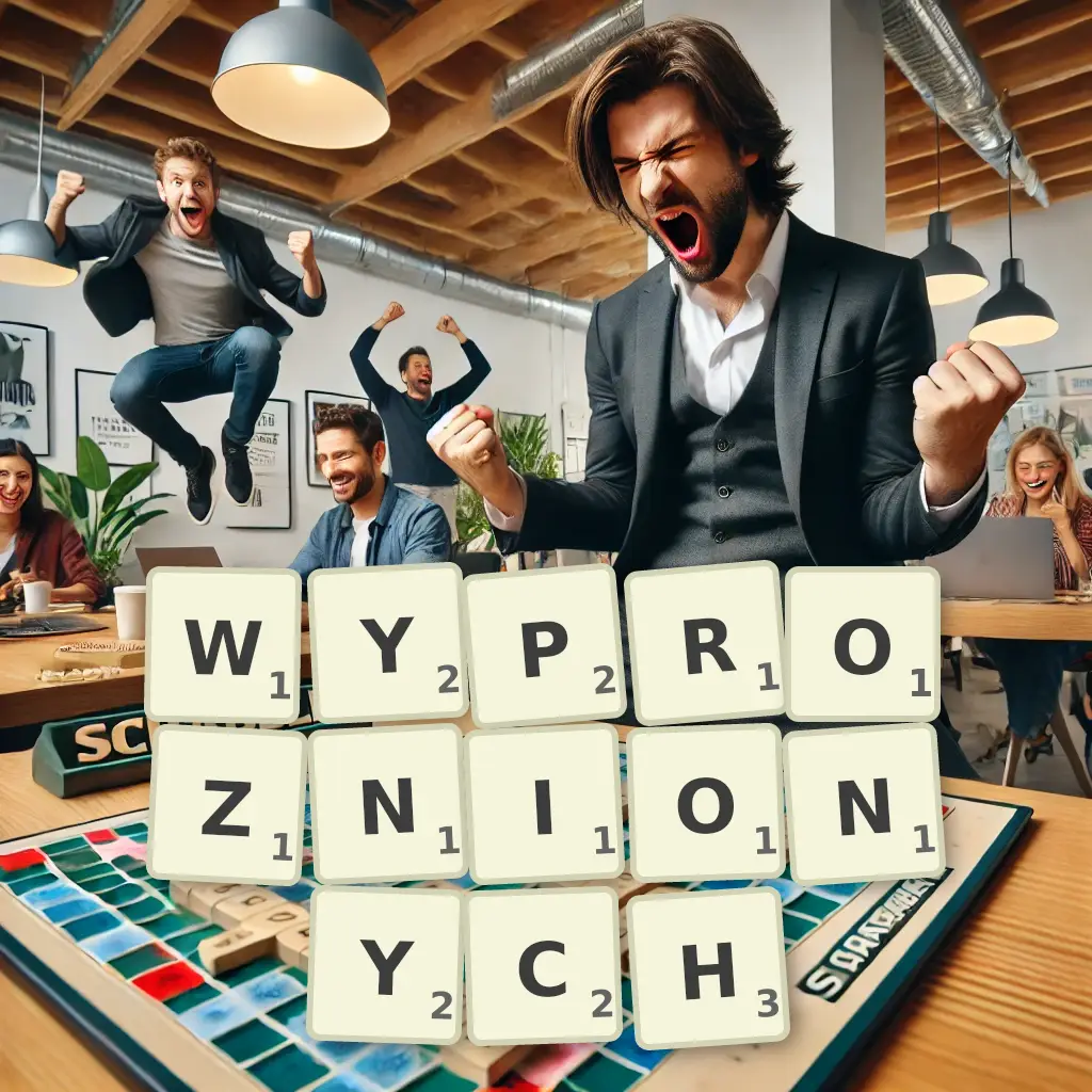 Słowa z liter WYPRÓŻNIONYCH
