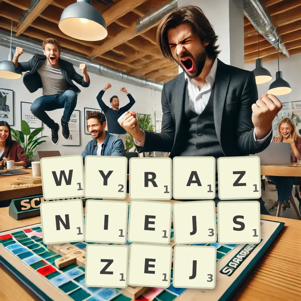 Słowa z liter WYRAŹNIEJSZEJ