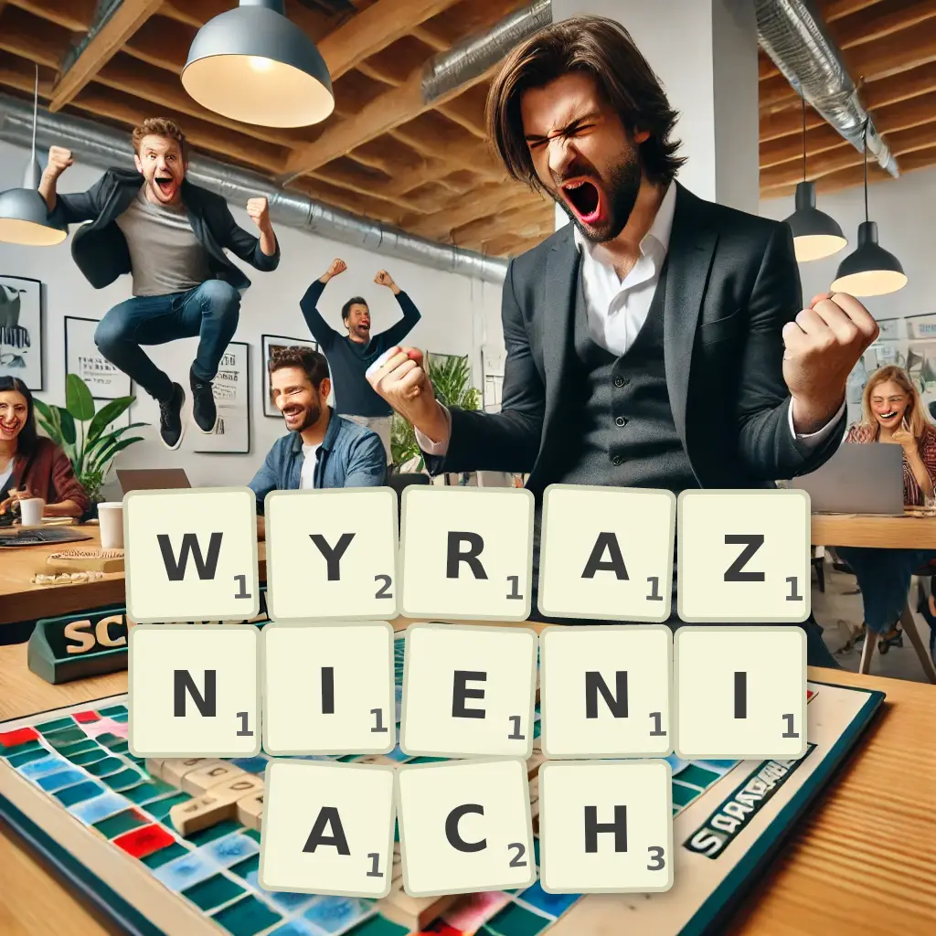 Słowa z liter WYRAŹNIENIACH