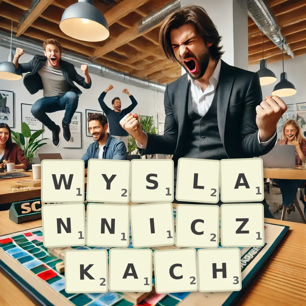 Lista słów z liter WYSŁANNICZKACH Słowa z liter WYSŁANNICZKACH