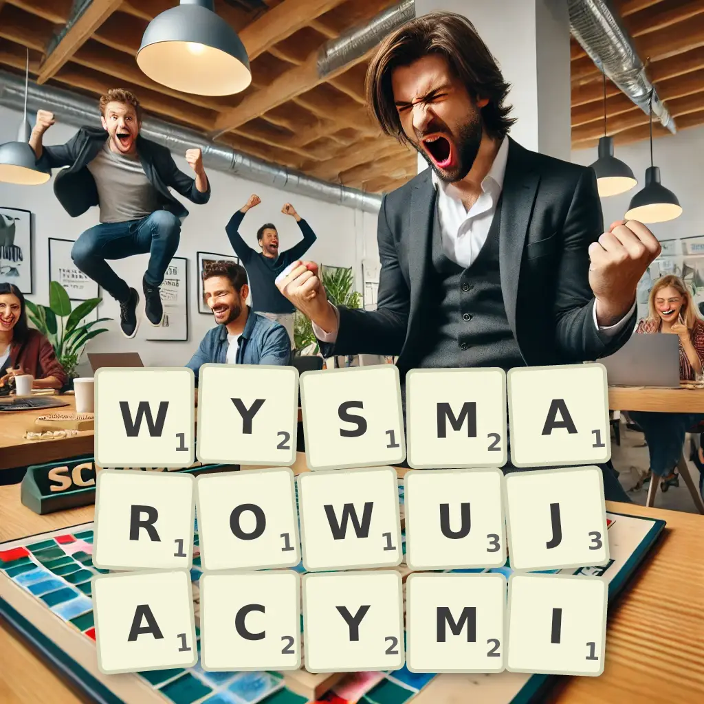 Lista słów z liter WYSMAROWUJĄCYMI Słowa z liter WYSMAROWUJĄCYMI